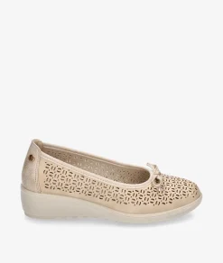 Bailarinas Amarpies 30120 en beige