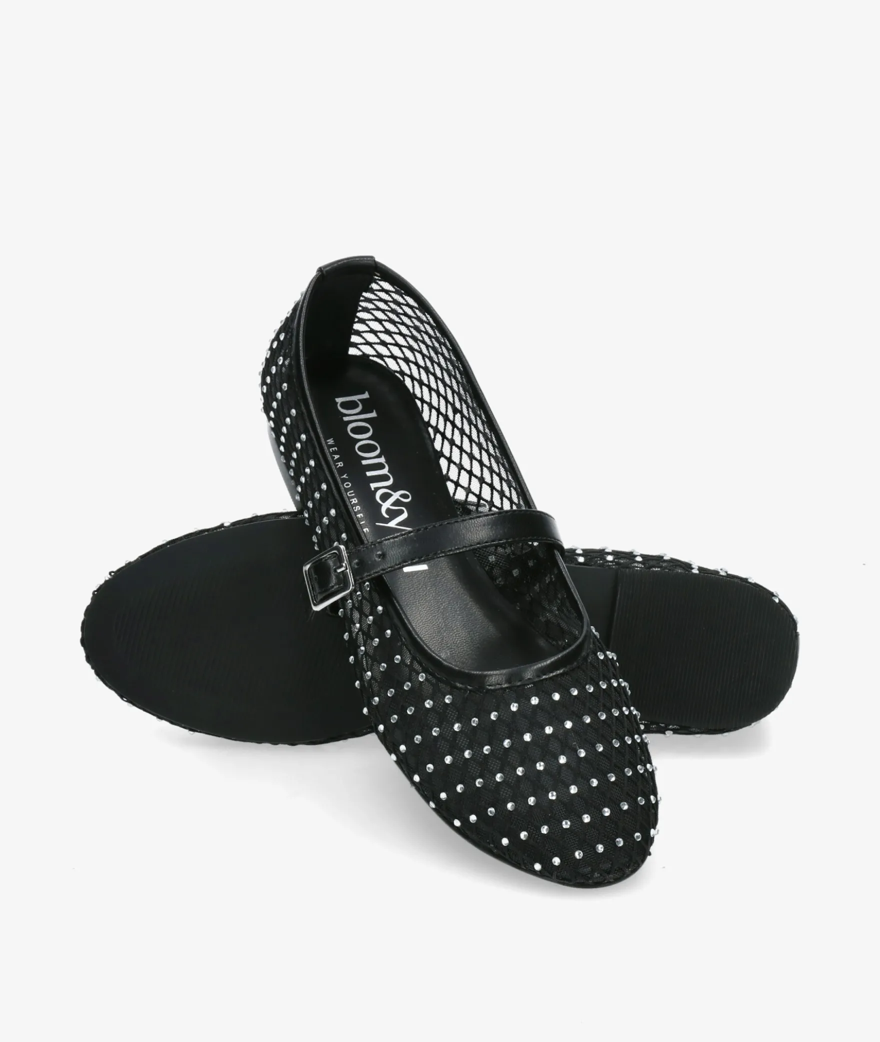 Bailarinas bloom&you MERCEDES BRILLANTE en negro