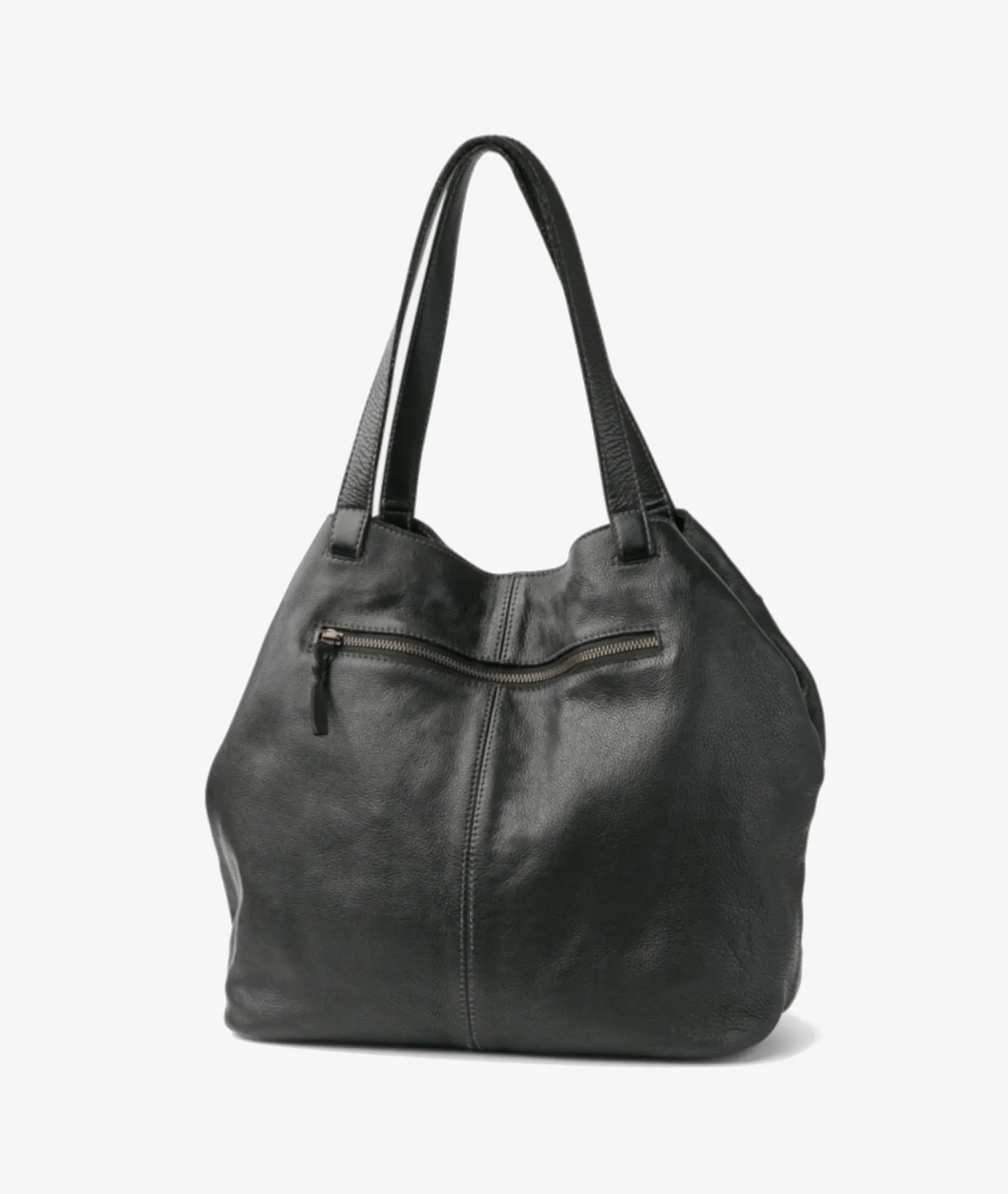 Bolso de piel Biba BYR1L en negro