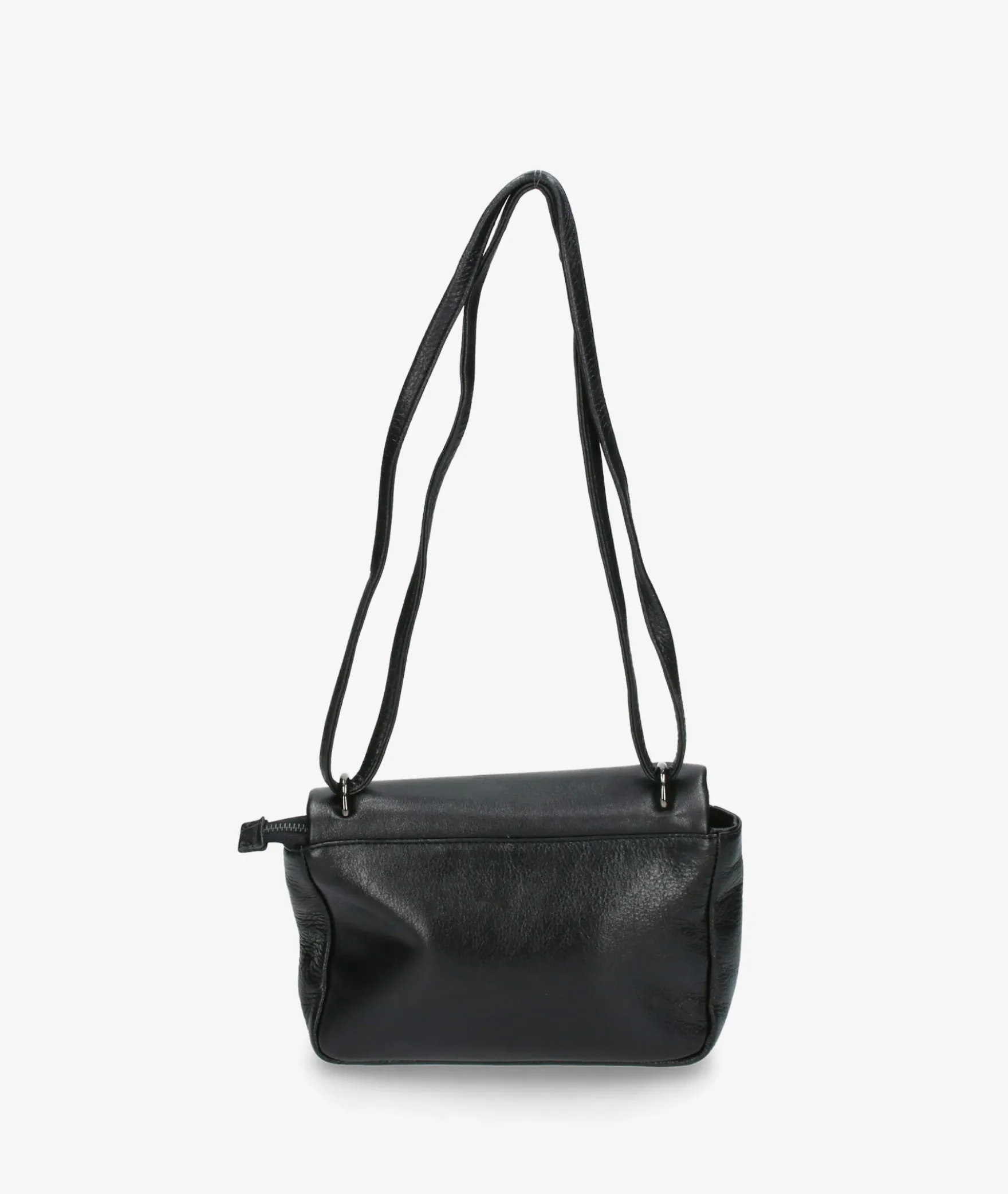 Bolso de piel Biba ELB1Len negro