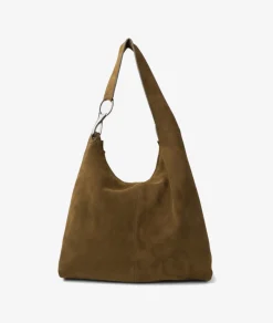 Bolso de piel Biba JAP2L en serraje marrón