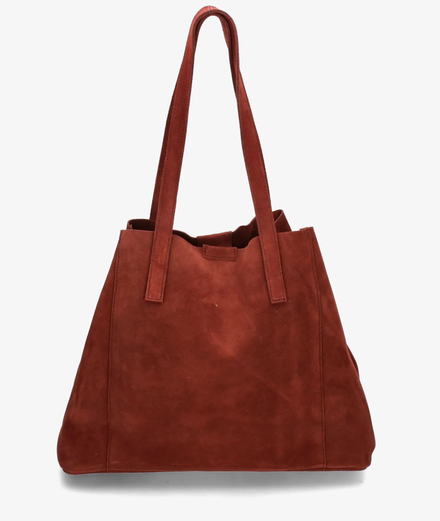 Bolso de piel bloom&you DALLAS en serraje burdeos