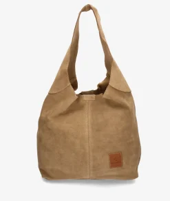 Bolso de piel bloom&you ELLIE en serraje taupe
