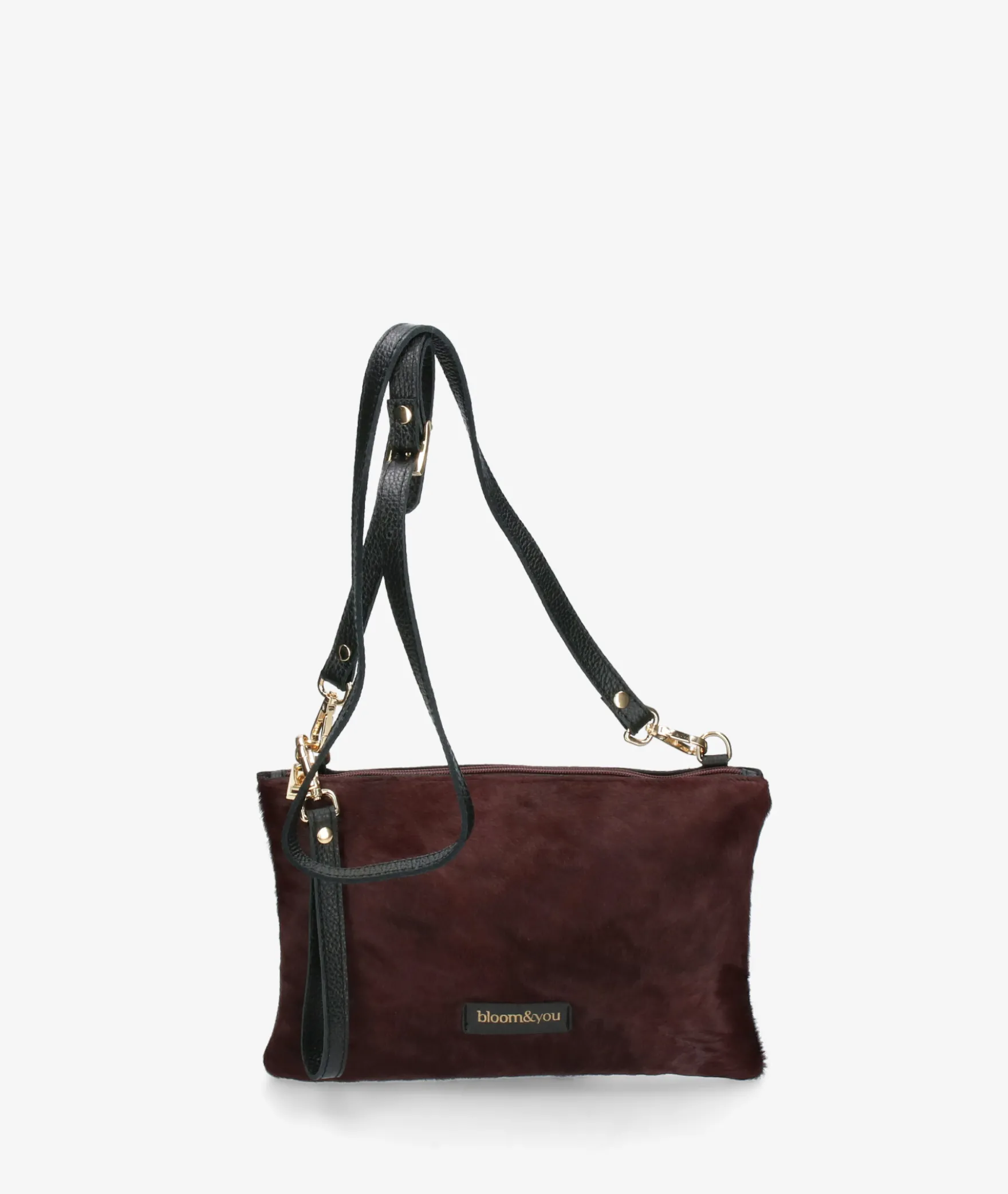 Bolso de piel bloom&you MIST FOLDER en burdeos