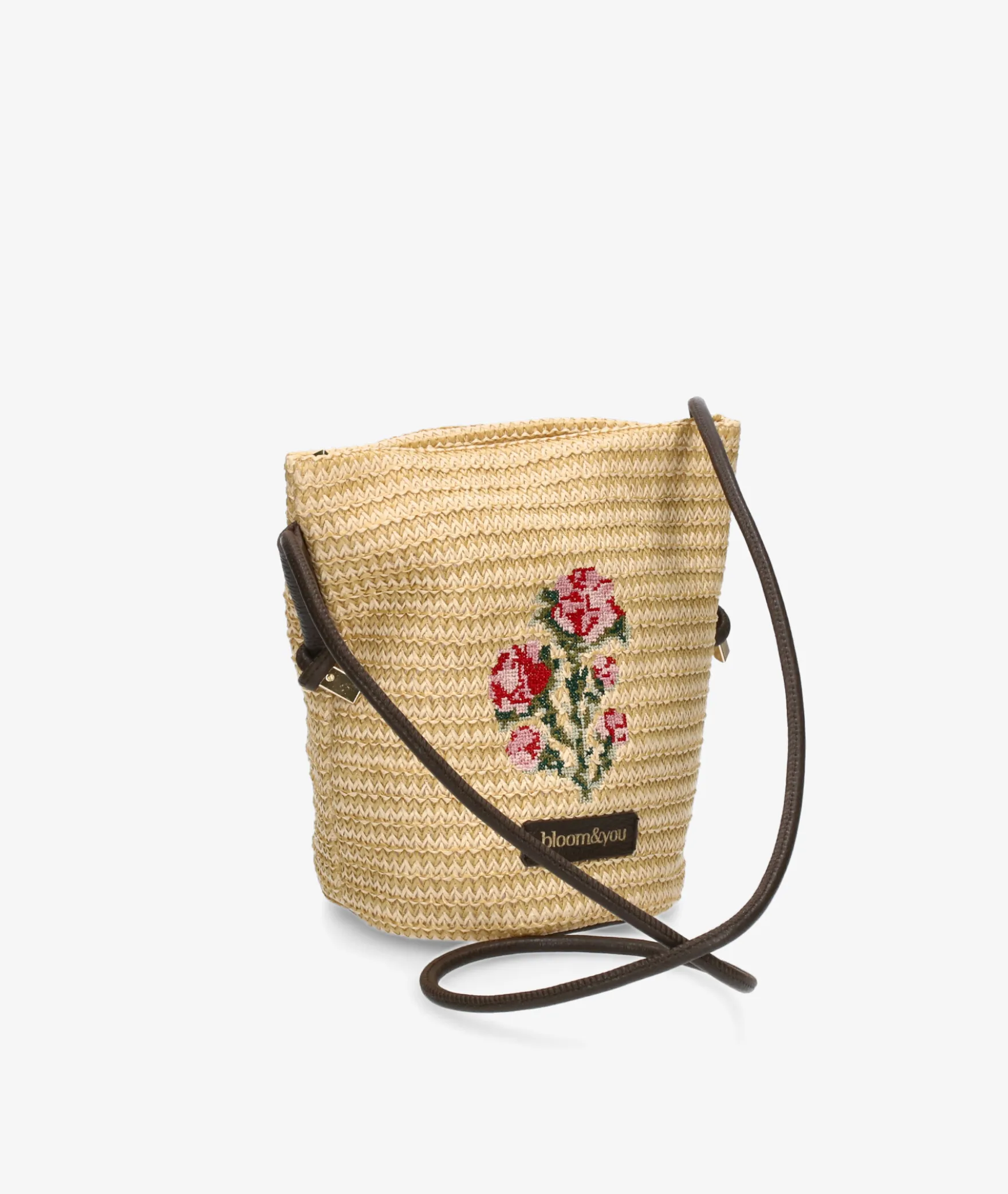 Bolso de rafia bloom&you BLOOM BASKET en beige