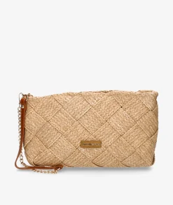 Bolso de rafia bloom&you ZOE en camel