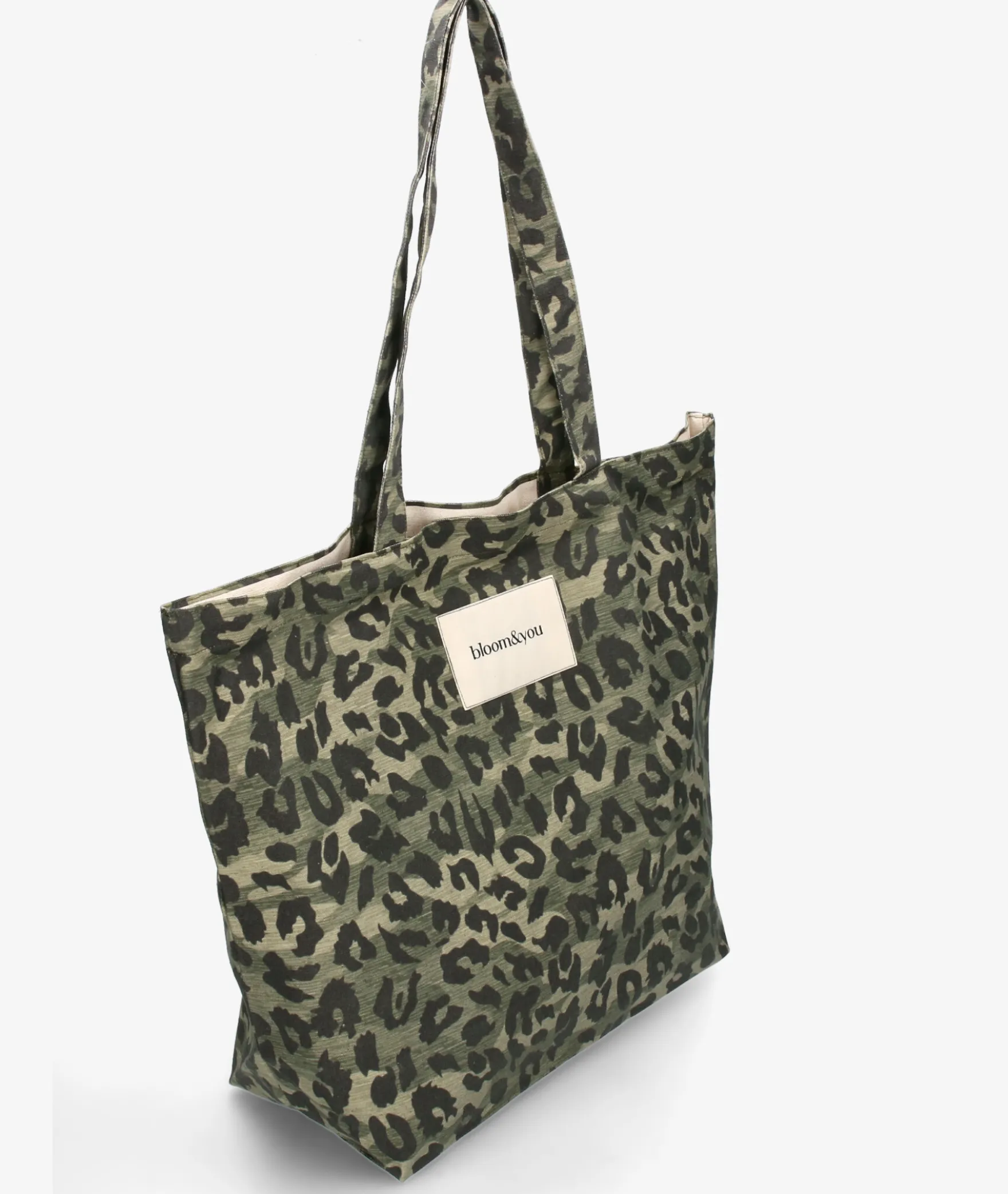 Bolso textil bloom&you LEOPARD HUNTER TOTE en leopardo