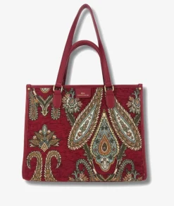 Bolso textil Martina K 2503807 en burdeos