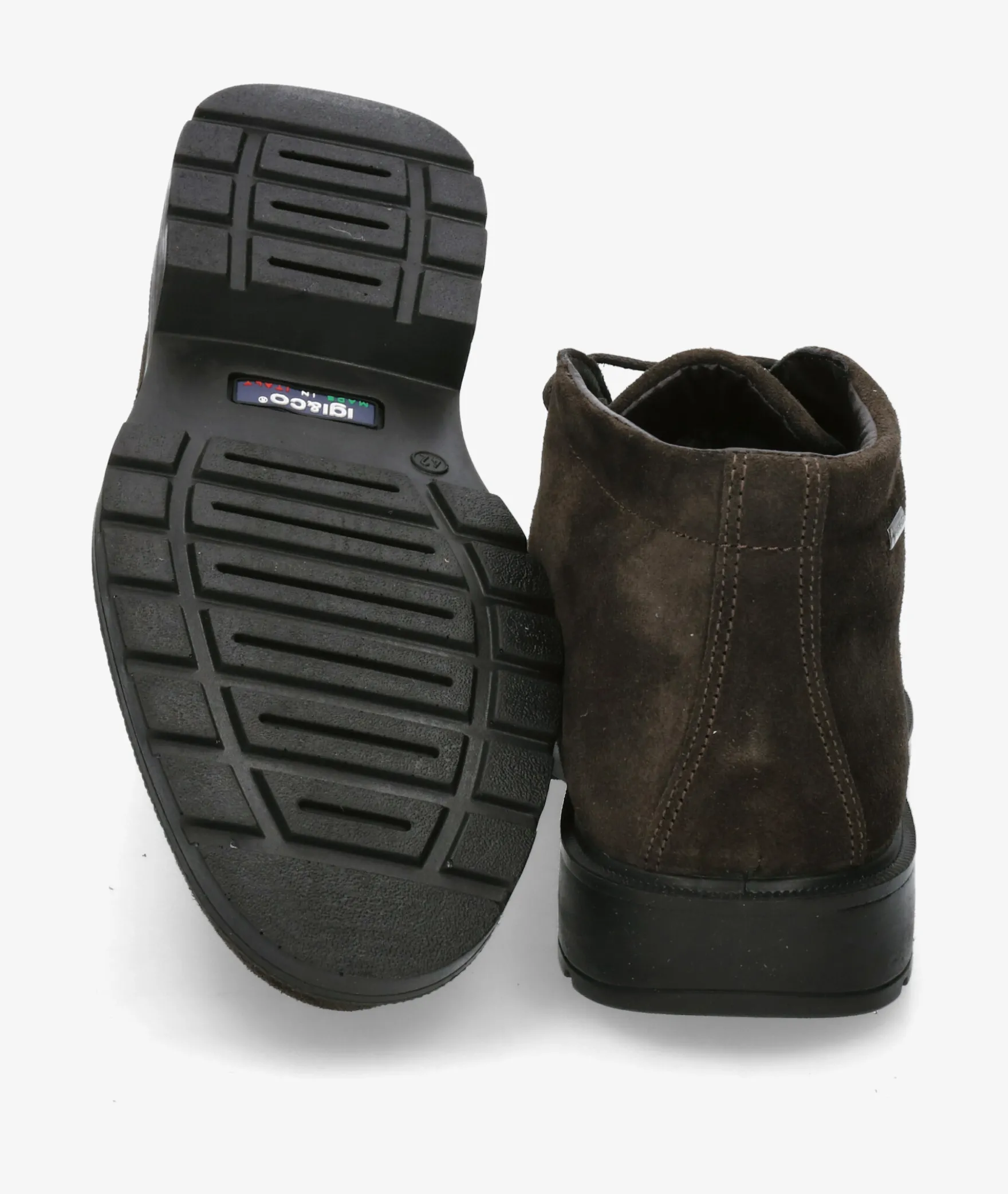 Botas Igi&Co6604522 en serraje marrón