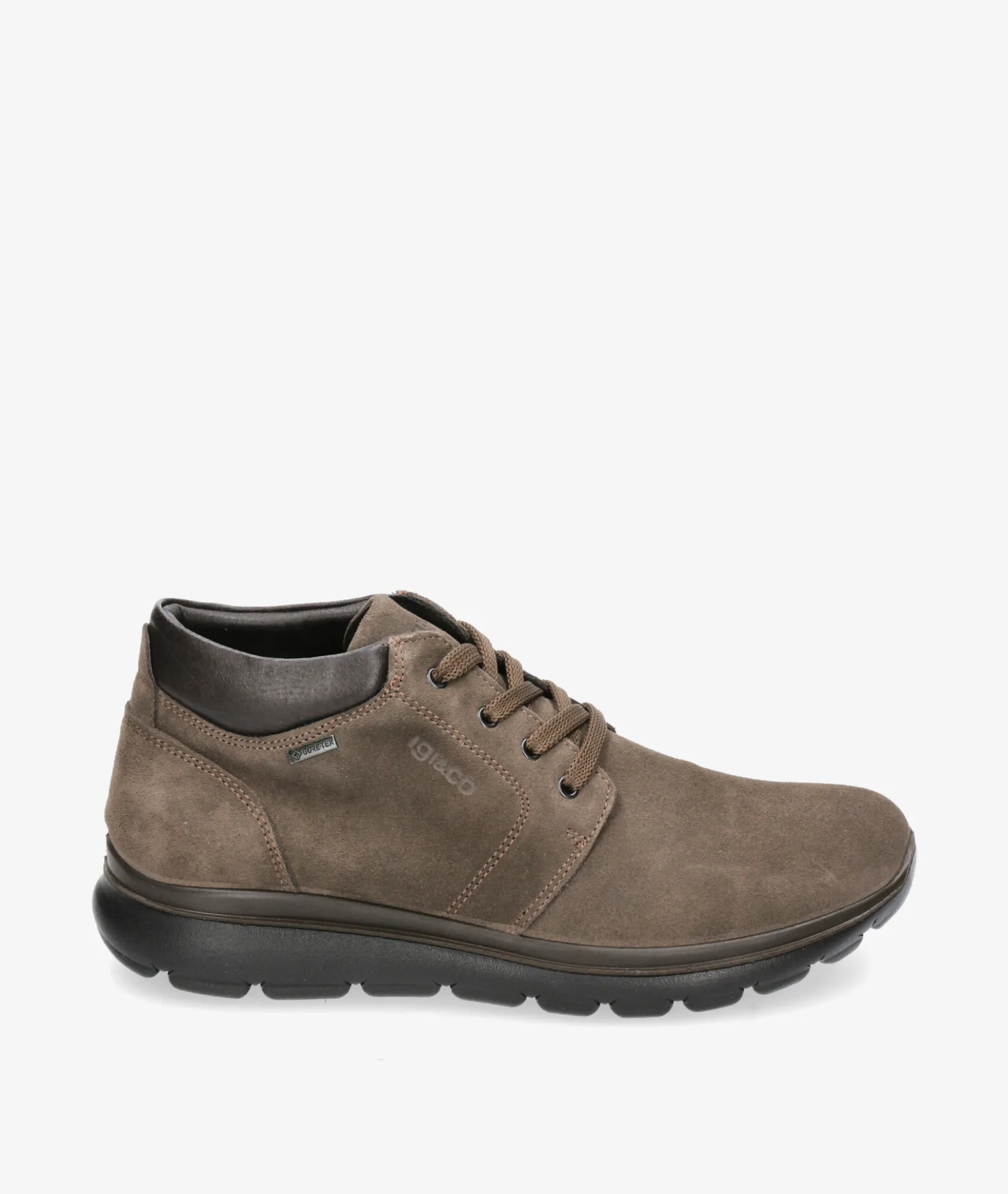 Botas Igi&Co6617833 en serraje taupe