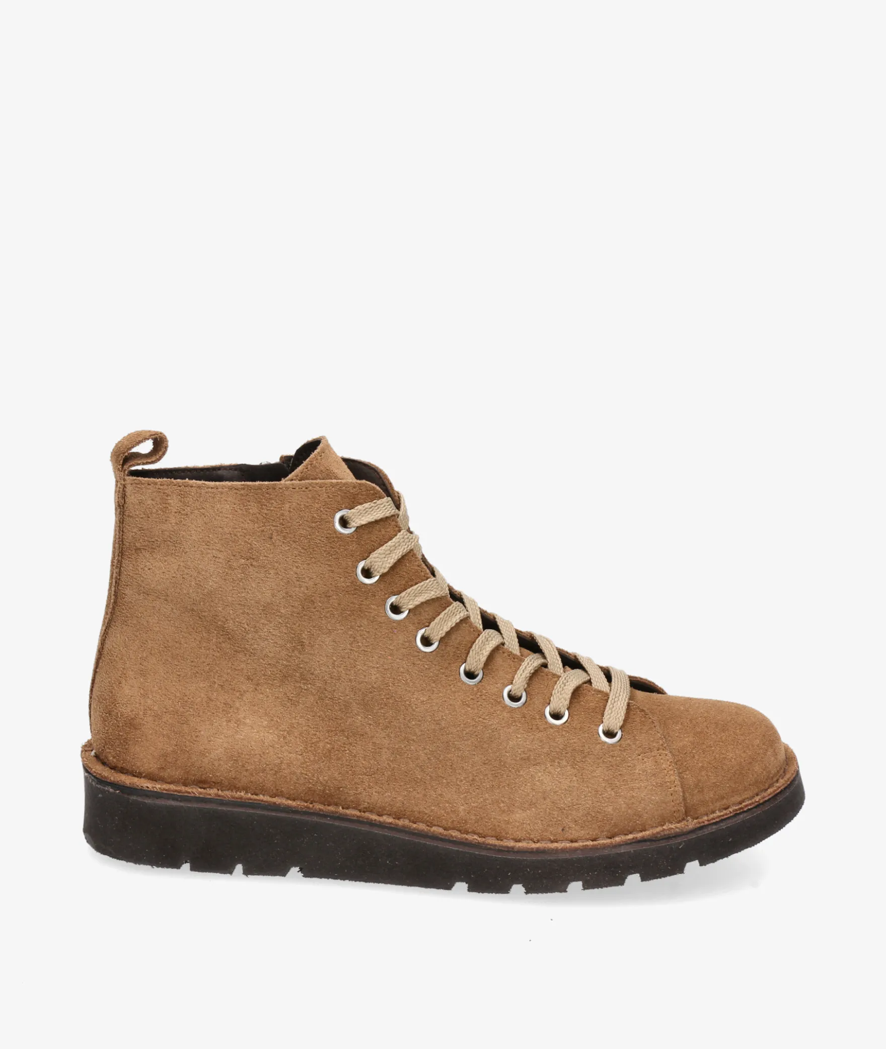 Botas Kénnebec551 CREMALLERA en serraje taupe