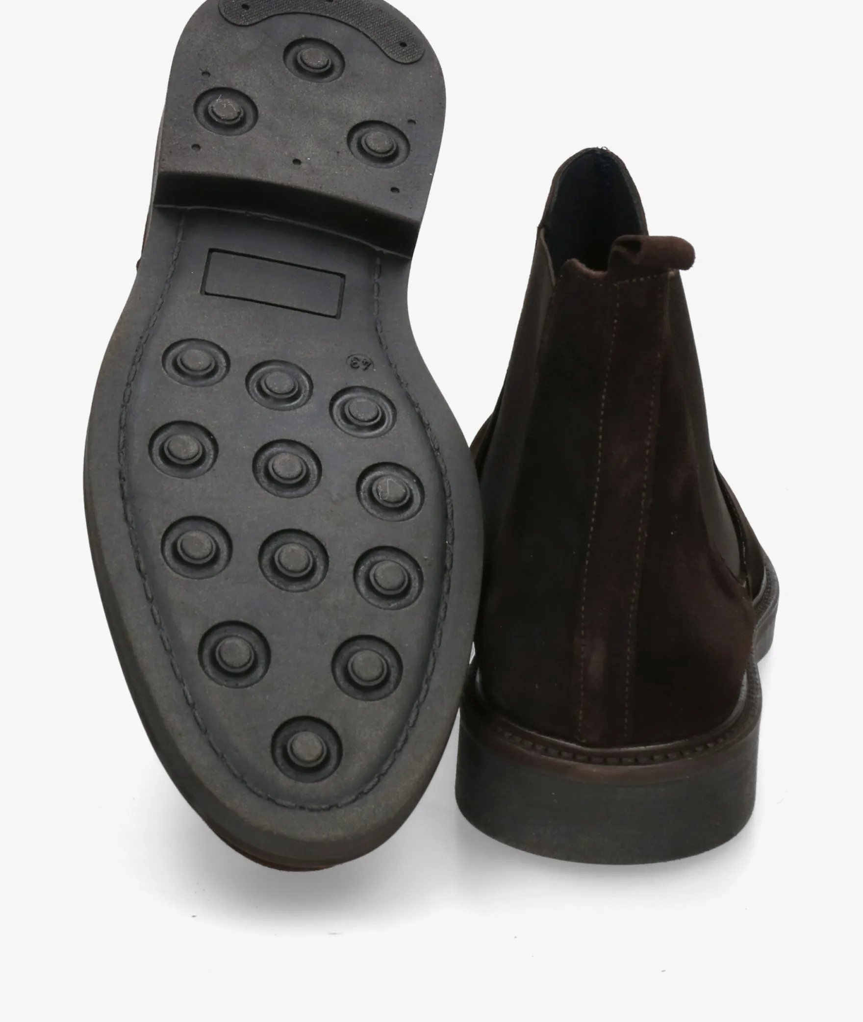 Botas Traveris28969 en serraje marrón
