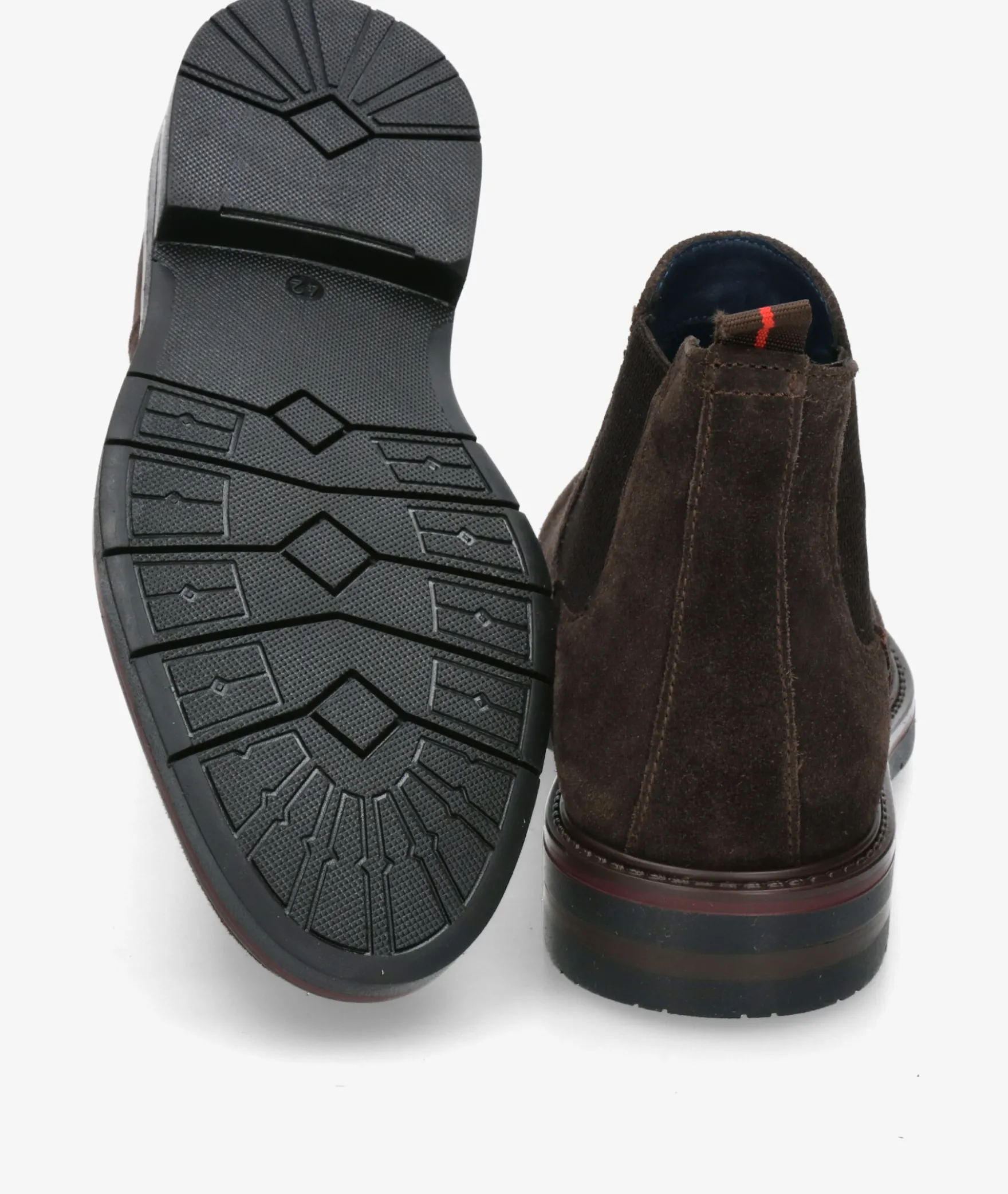Botas TraverisLOR30 - 2256 en serraje marrón