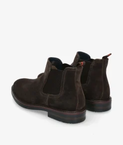 Botas TraverisLOR30 - 2256 en serraje marrón