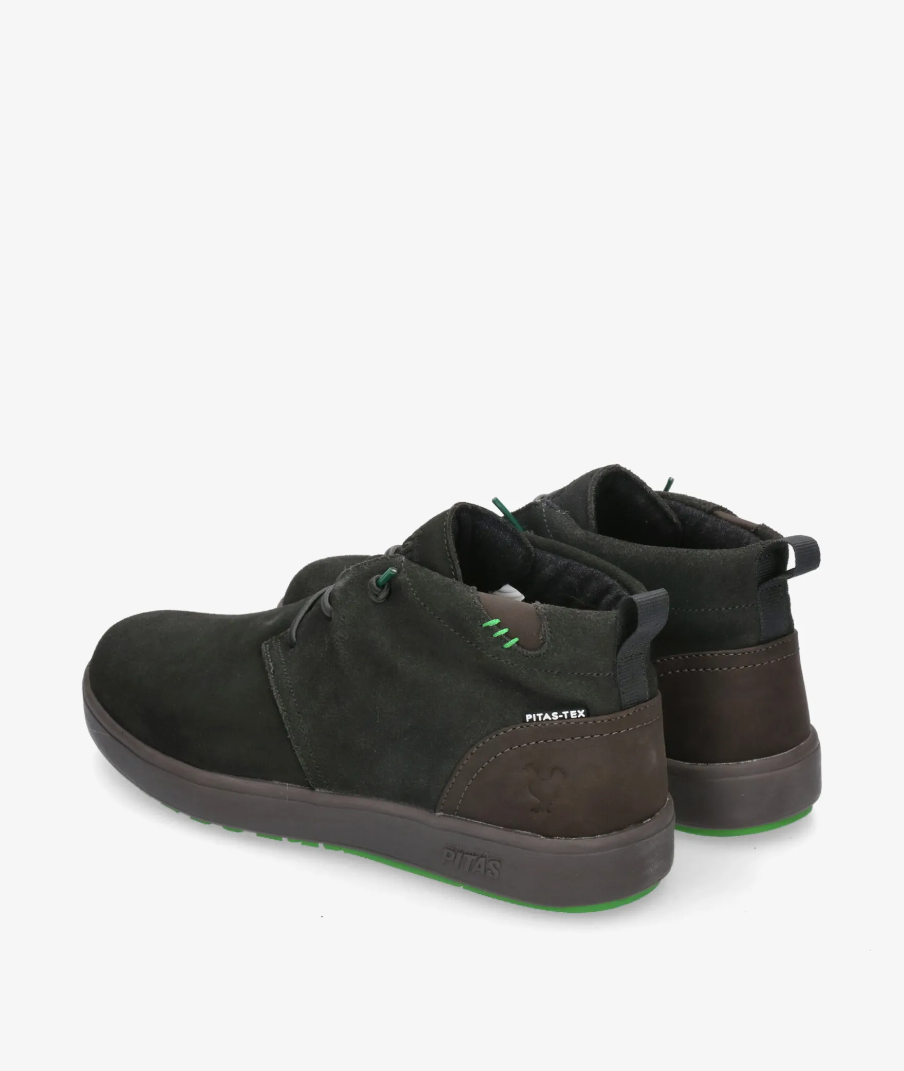 Botas Walk in PitasJAYA en serraje kaki