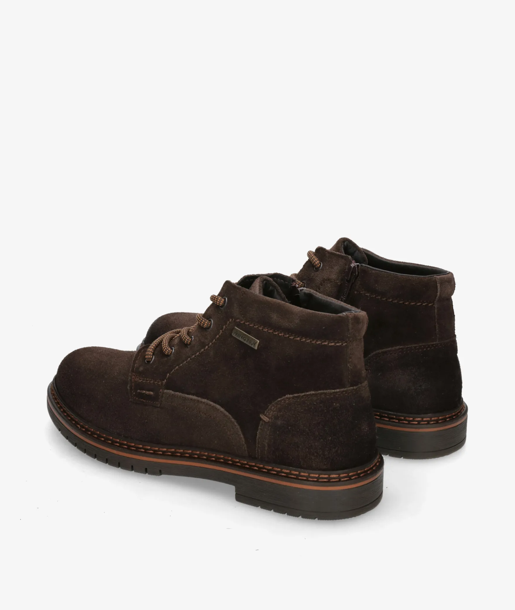Botas ZEN520015 en serraje marrón