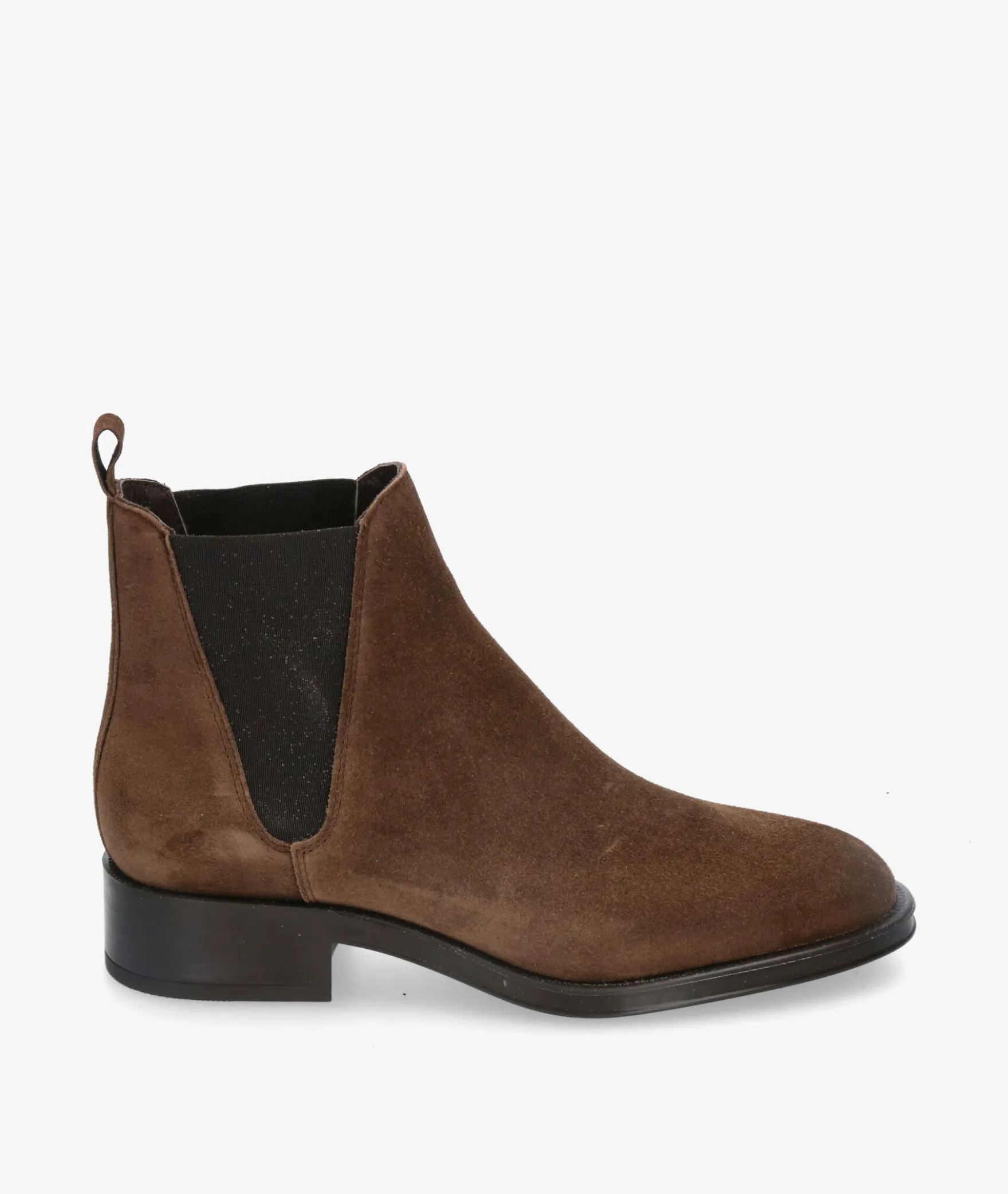 Botines Alpe2349 en serraje marrón