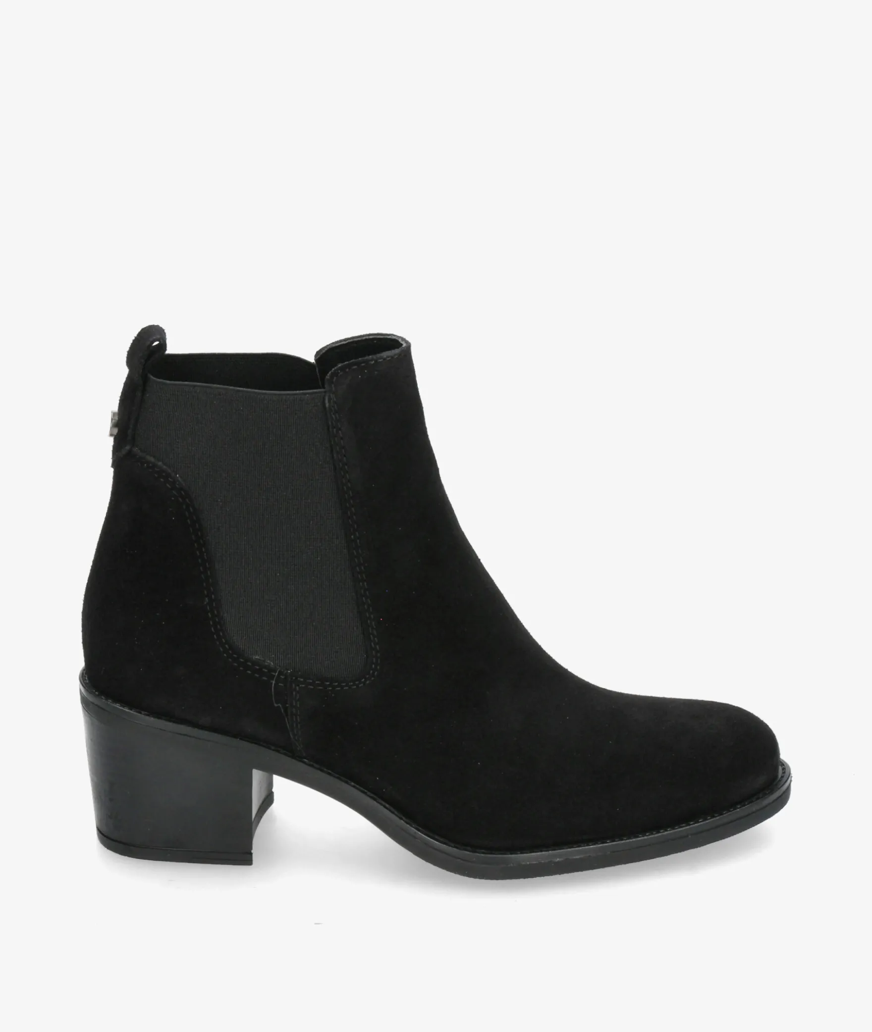 Botines Alpe2202 en serraje negro