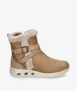 Botines Amarpies29413 en beige