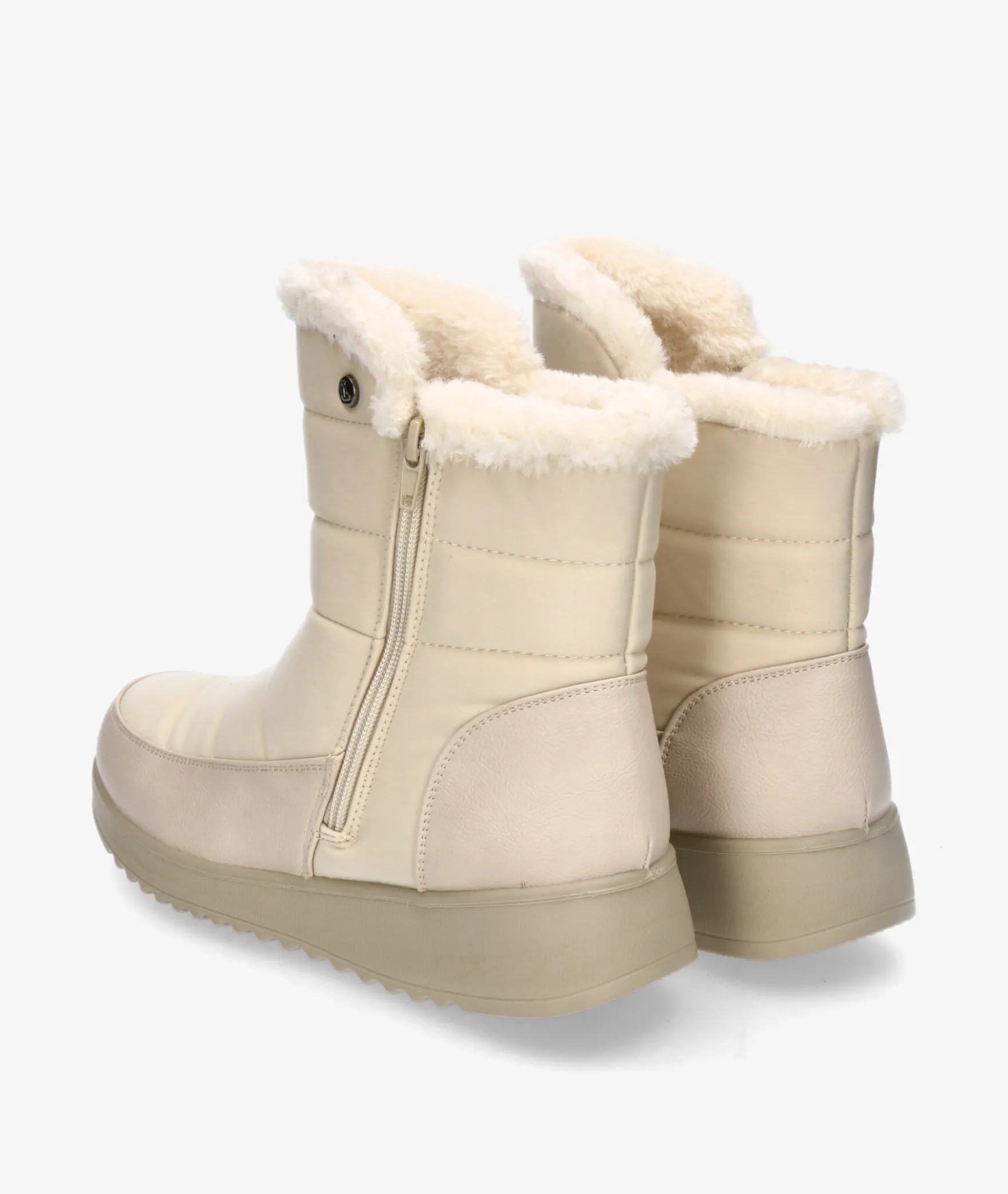 Botines Amarpies25475 en blanco
