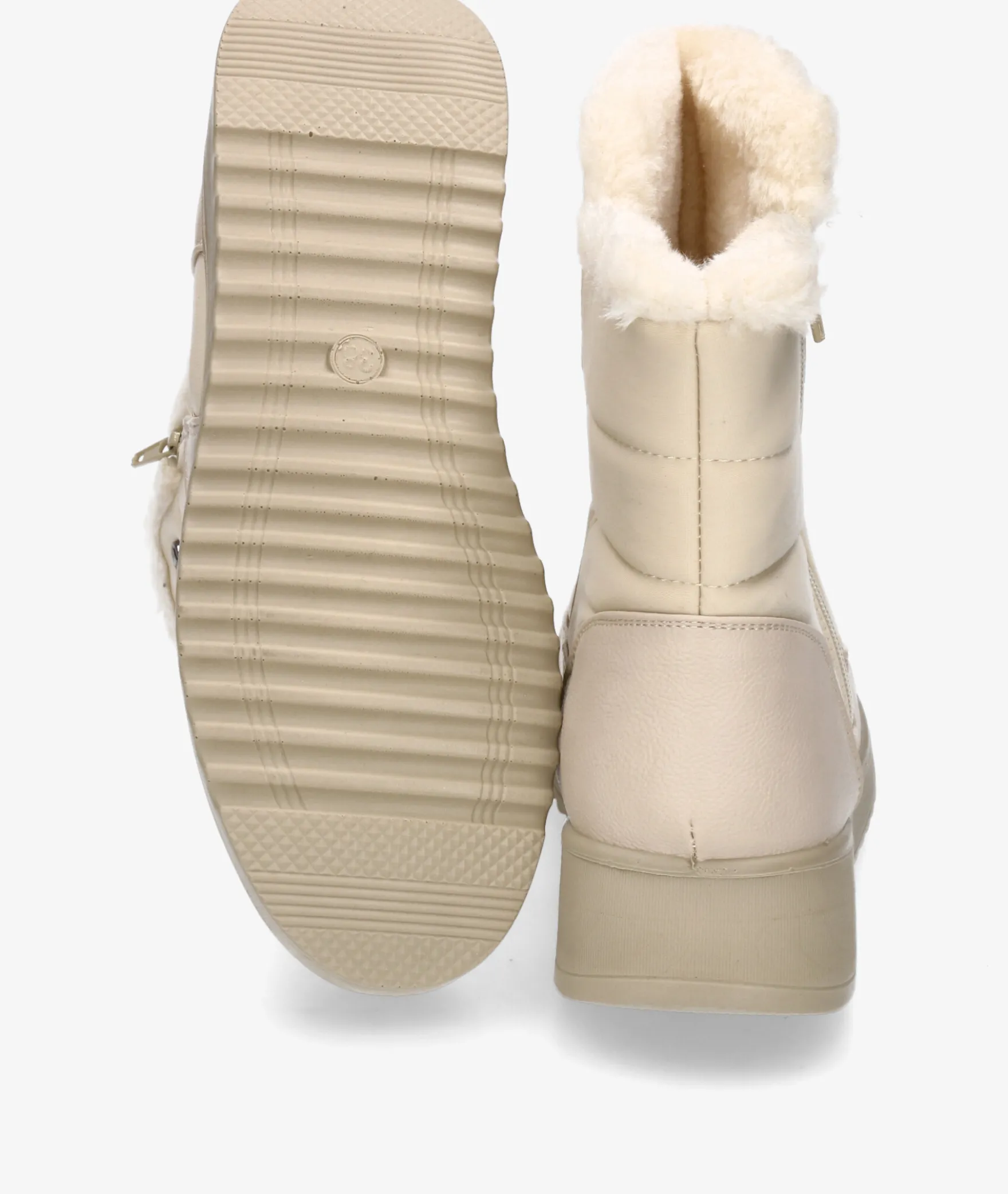 Botines Amarpies25475 en blanco