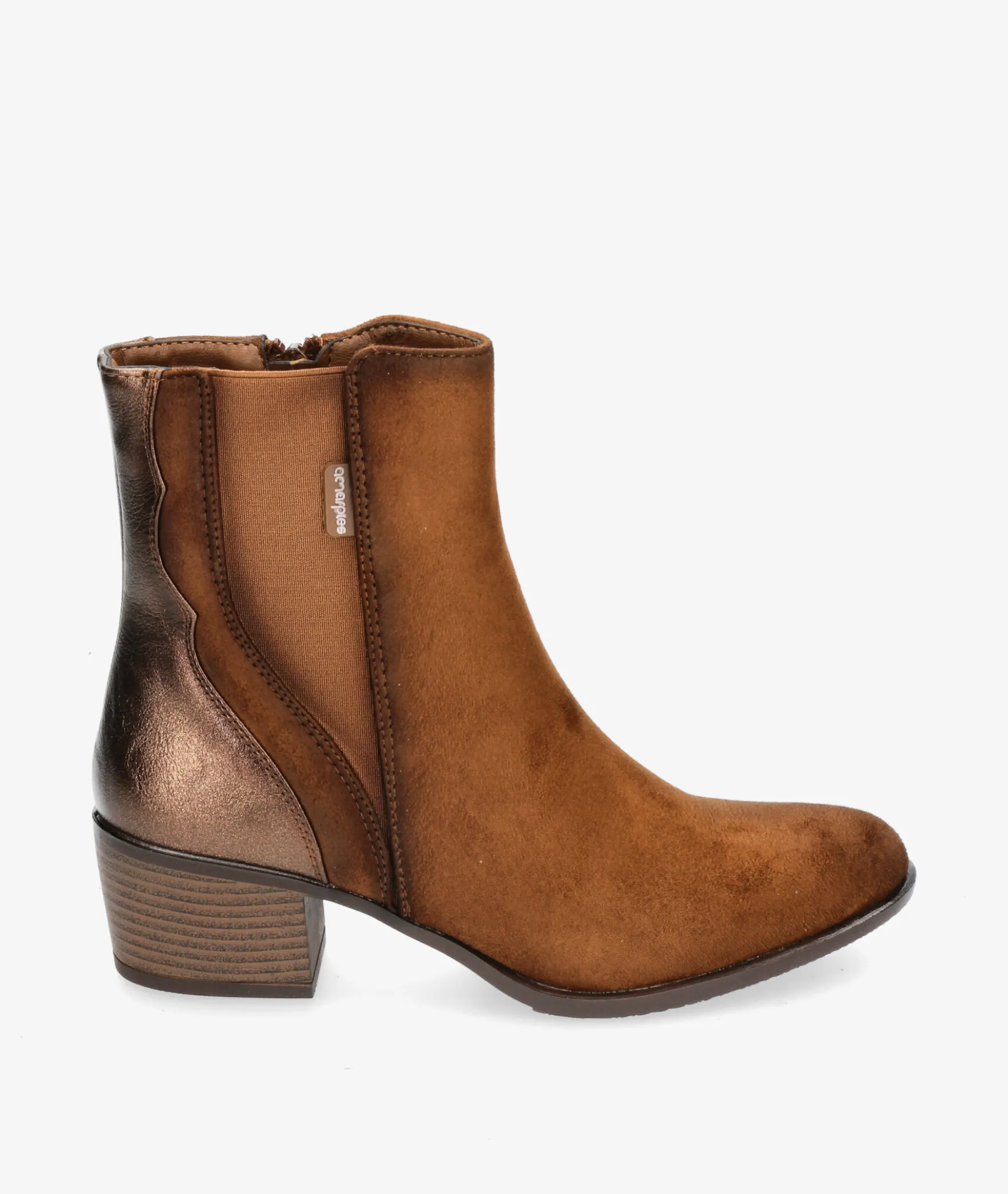 Botines Amarpies27254 en cuero