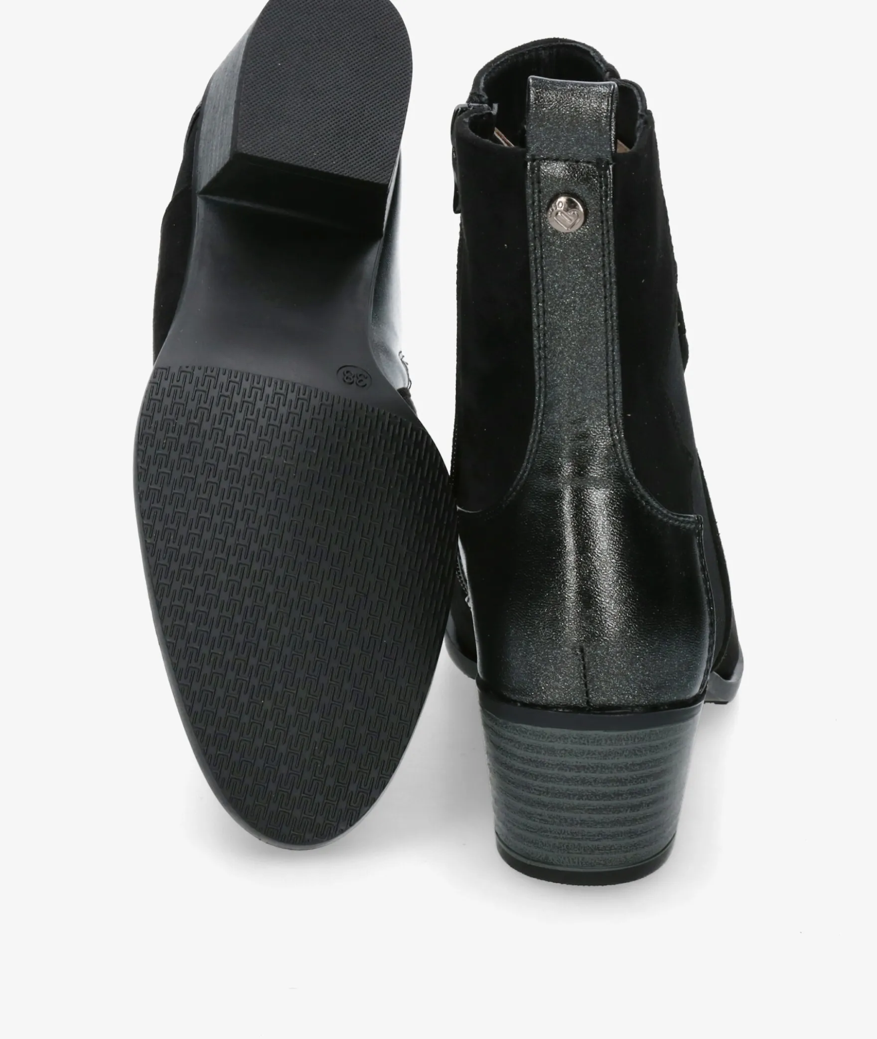 Botines Amarpies29503 en negro