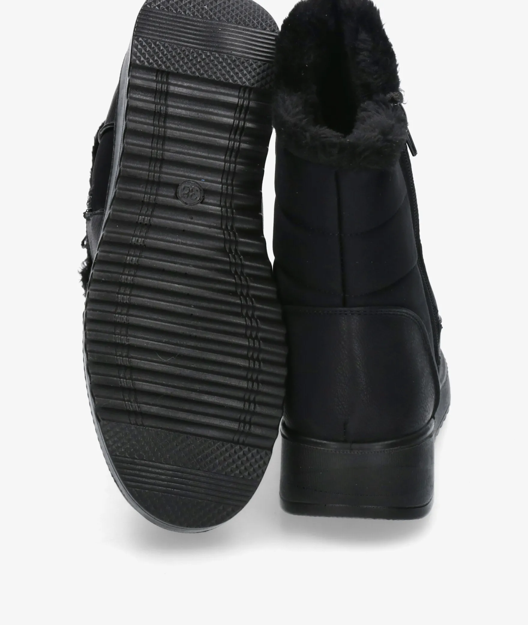 Botines Amarpies25475 en negro