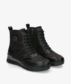 Botines Amarpies29422 en negro