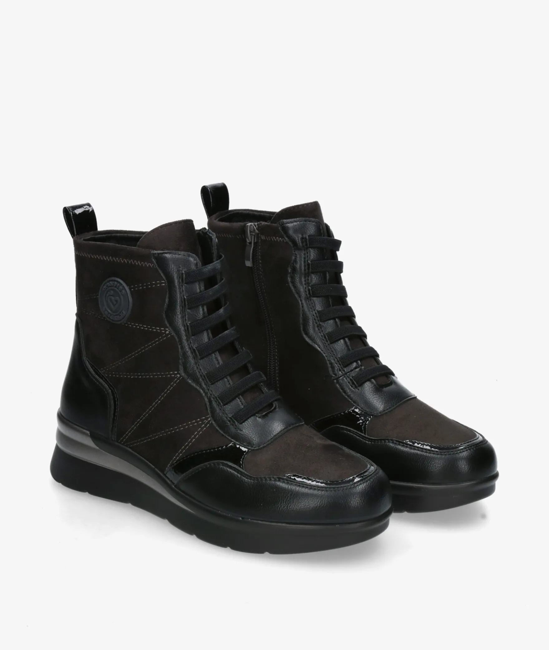 Botines Amarpies29422 en negro