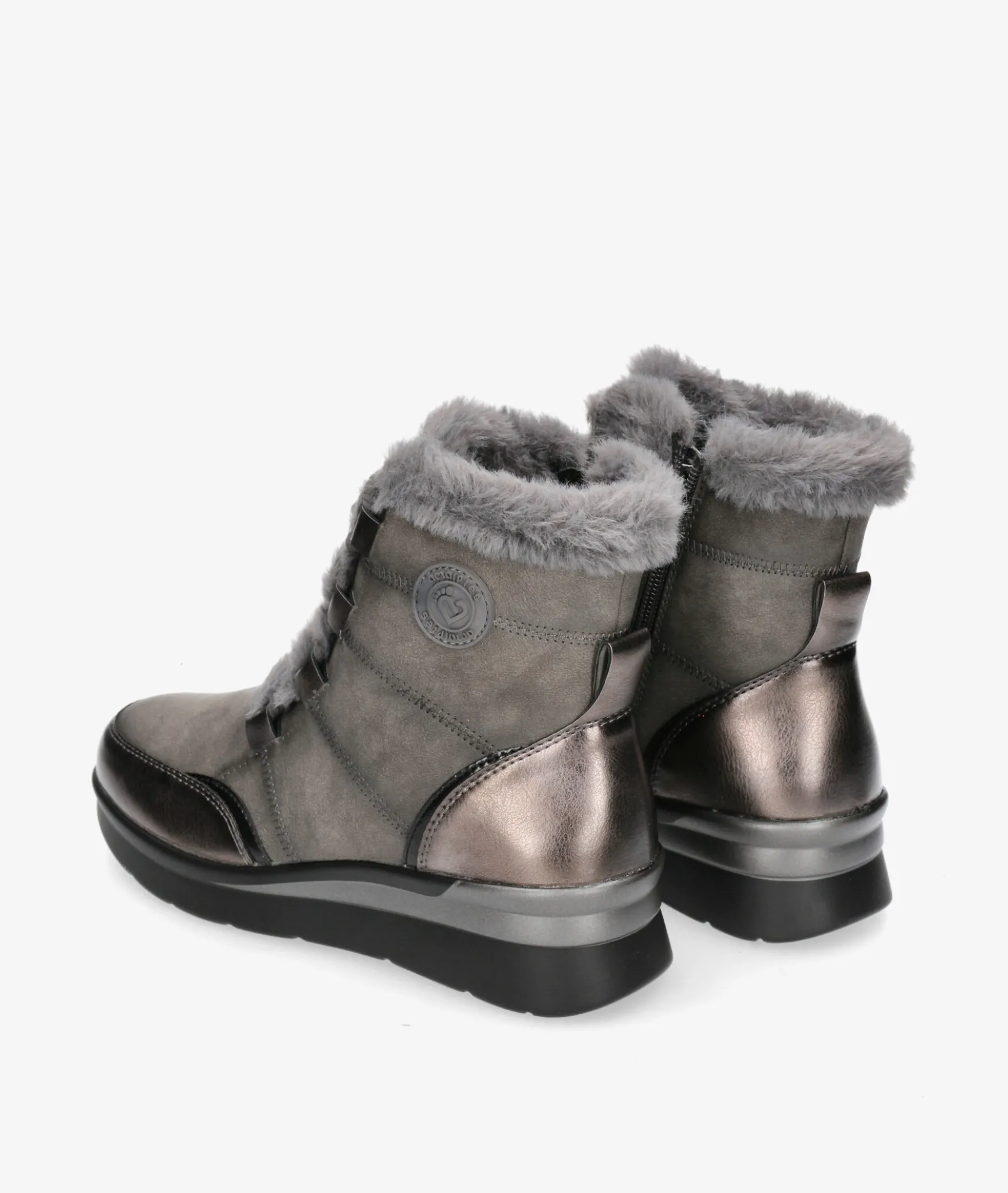 Botines Amarpies27091 en plomo