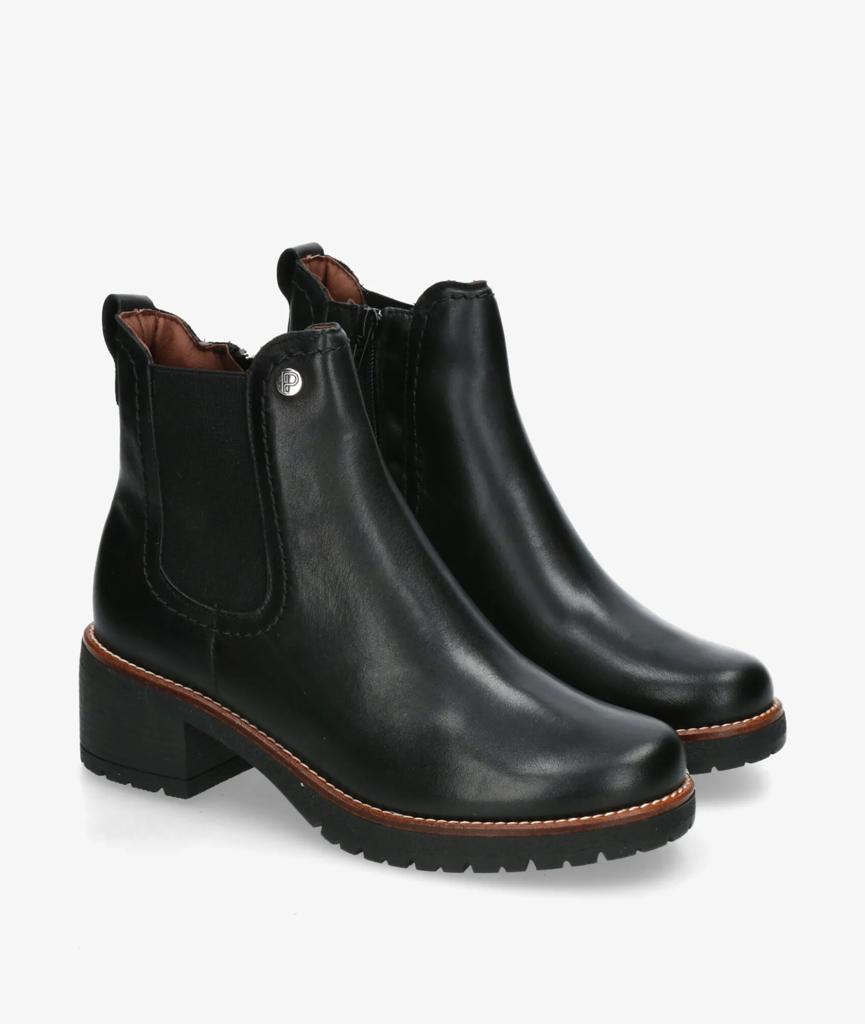 Botines Blanco y negro20222 en negro