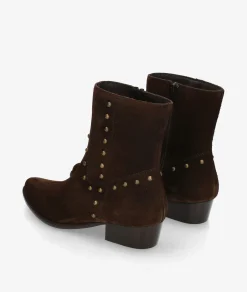 Botines bloom&youANNIE en serraje marrón