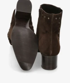 Botines bloom&youMEGAN en serraje marrón