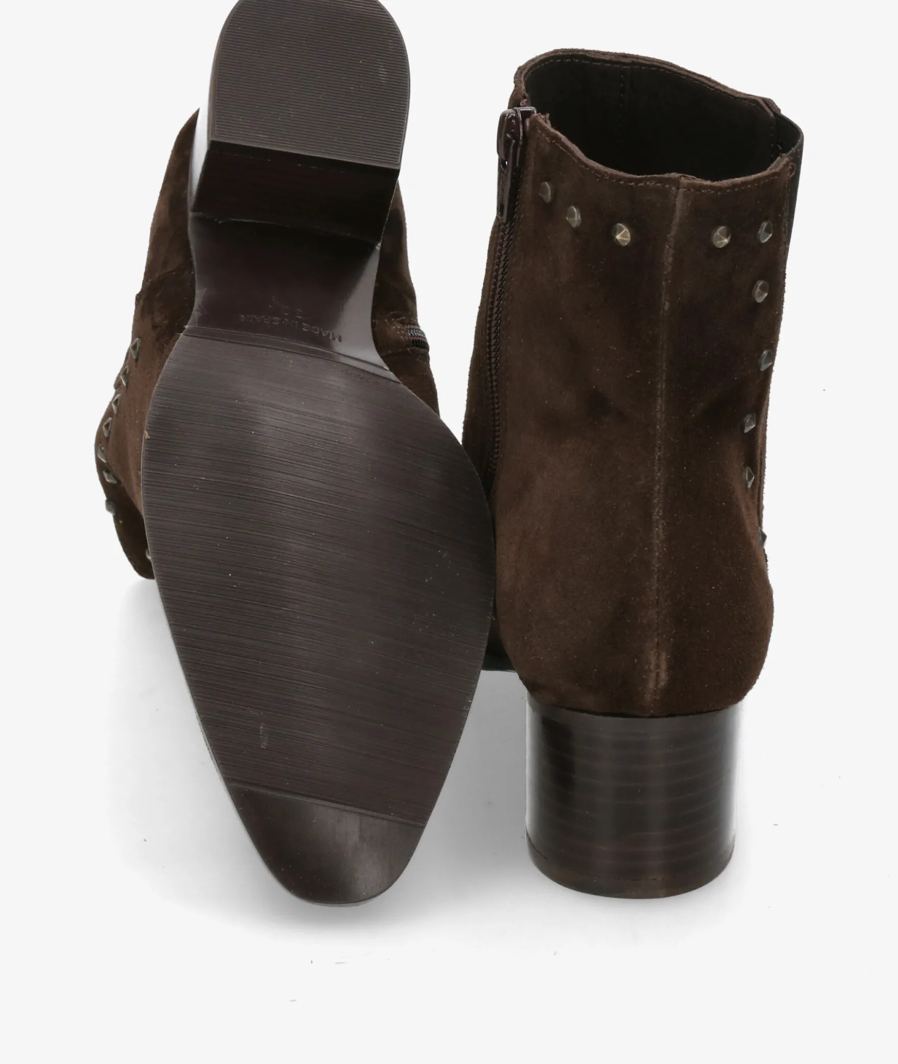 Botines bloom&youMEGAN en serraje marrón