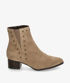 Botines bloom&youMEGAN en serraje taupe