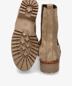 Botines bloom&youVIRGINIA en serraje taupe