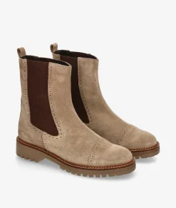 Botines bloom&youVIRGINIA en serraje taupe