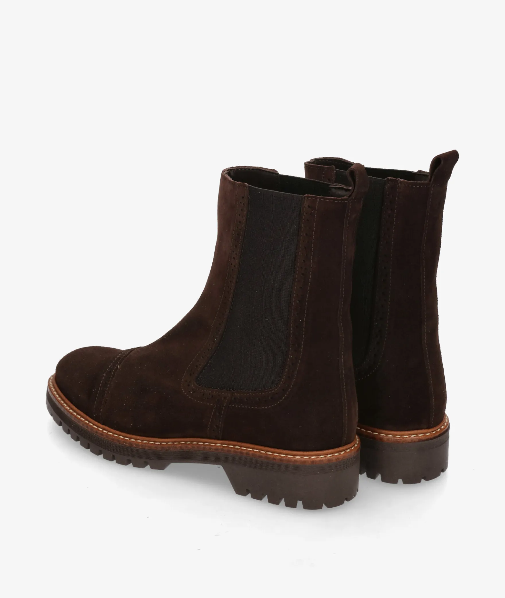 Botines bloom&youVIRGINIA en serraje marrón