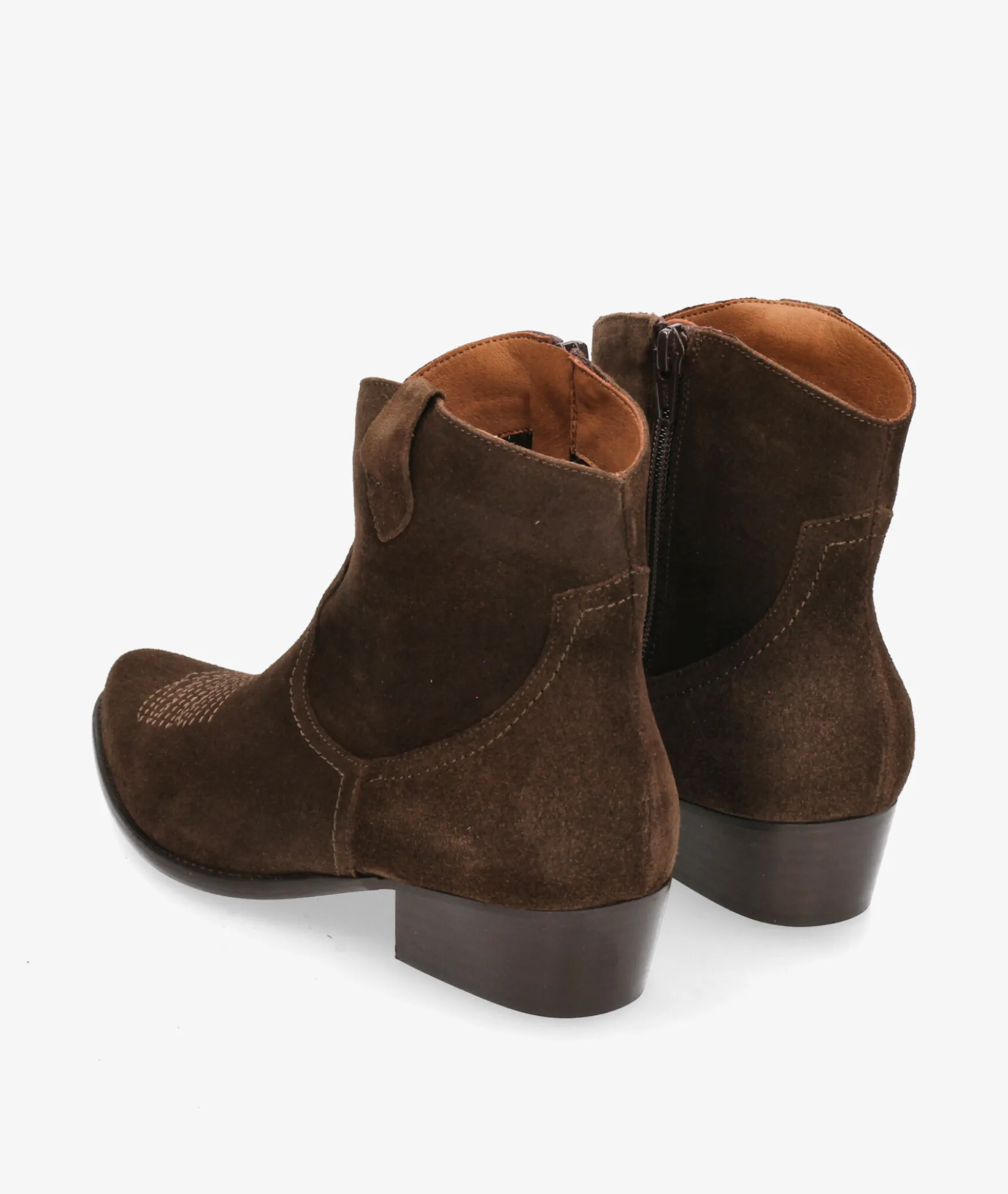 Botines BryanCALIOPE-CB en serraje marrón