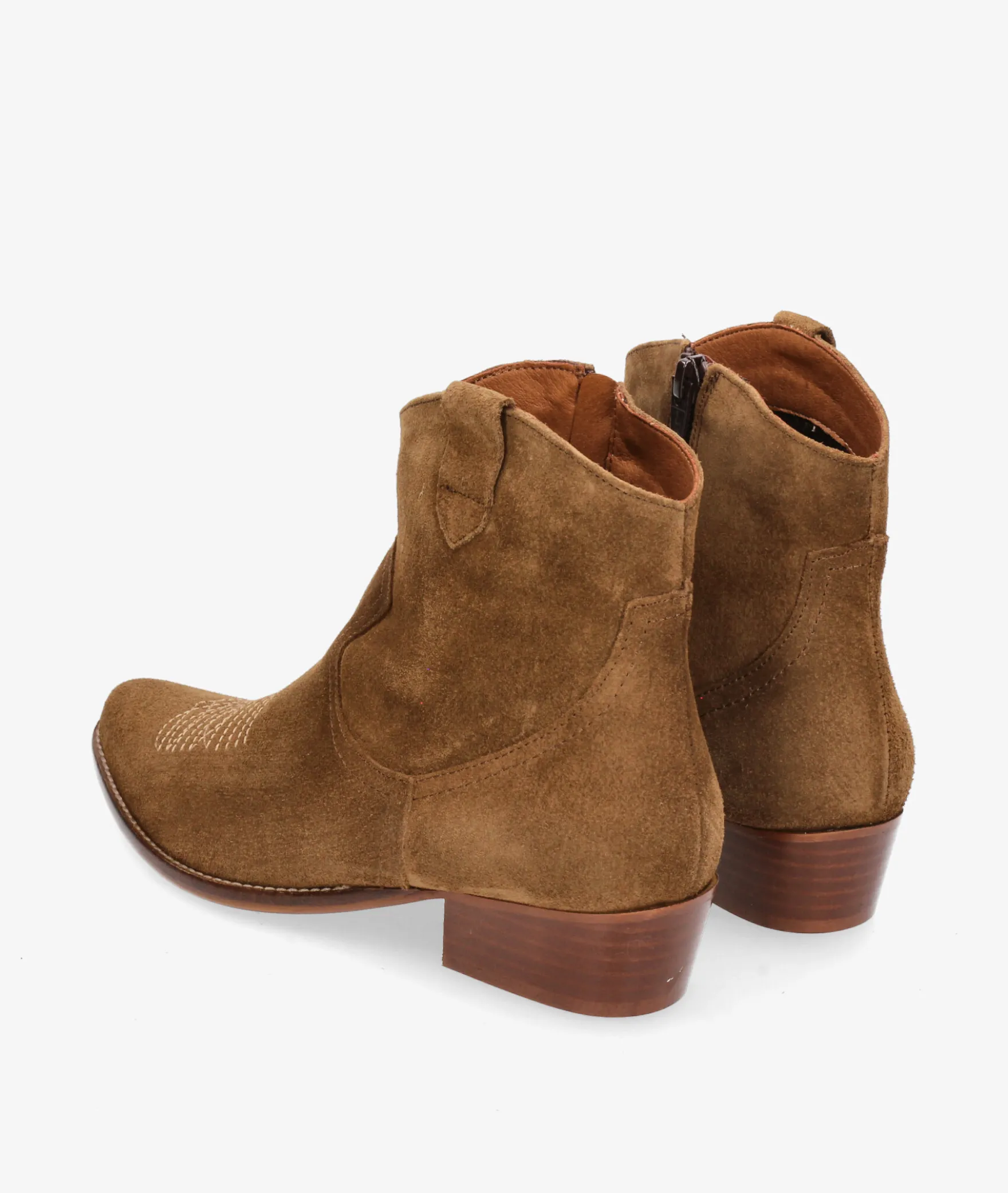 Botines BryanCALIOPE-CB en serraje cuero