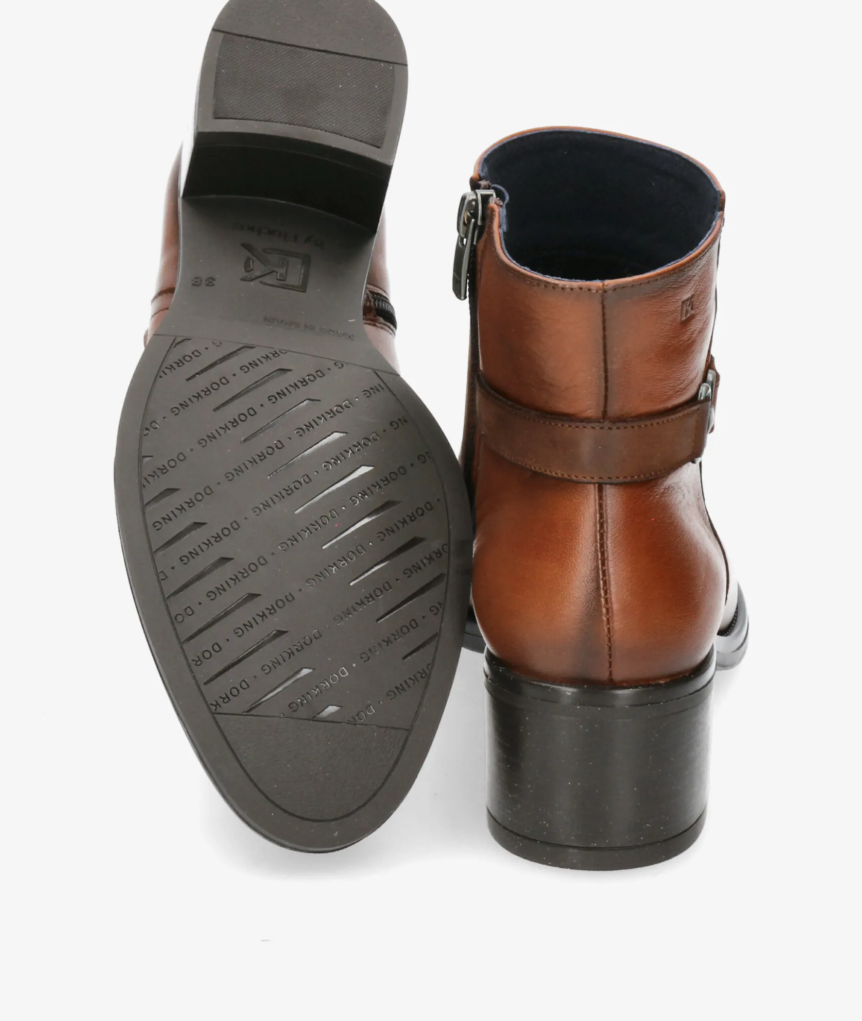Botines Dorking8966 en cuero