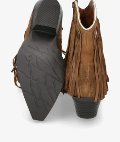 Botines EVA PARIS29758 en serraje cuero