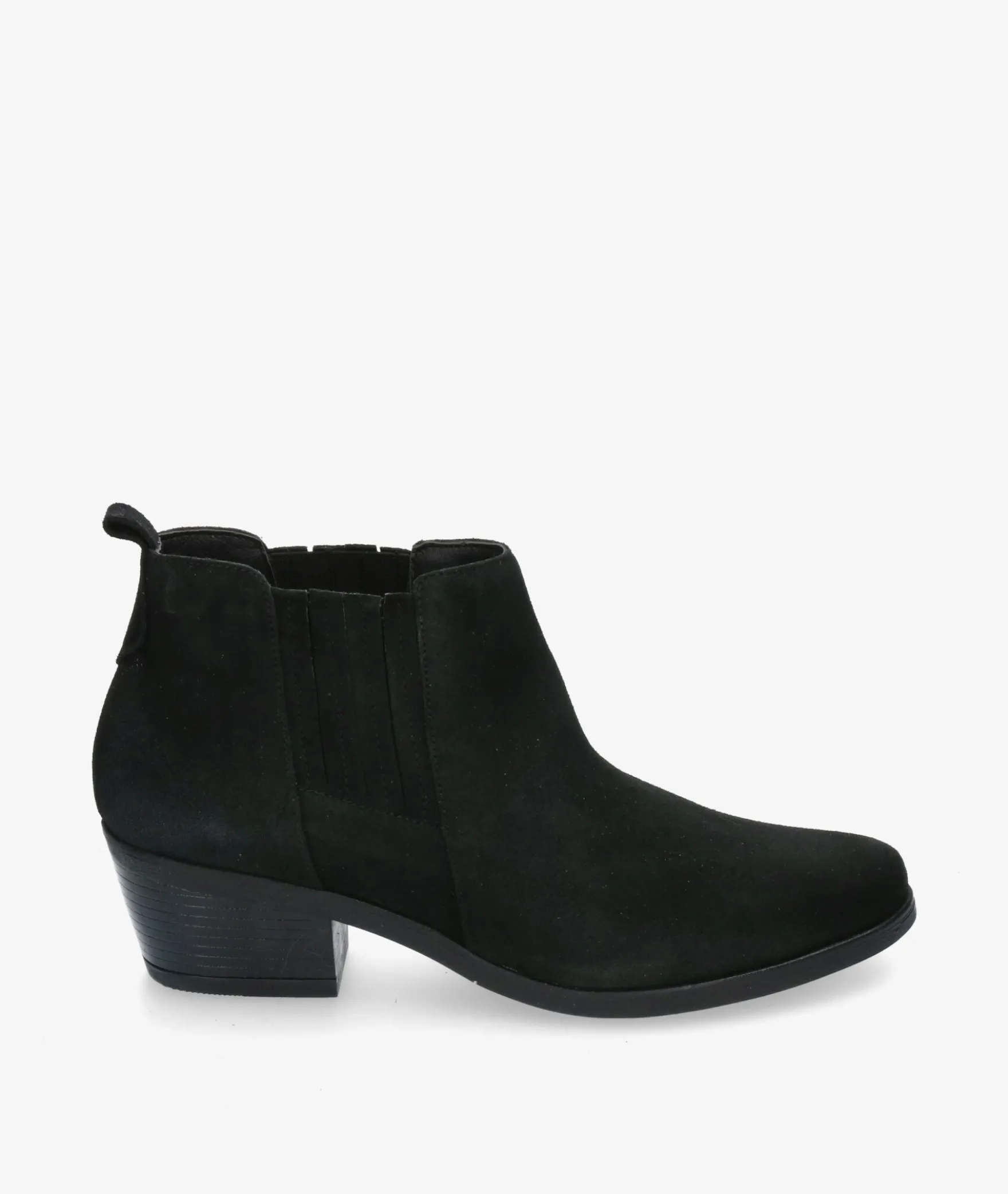 Botines Funny Lola3450 en serraje negro