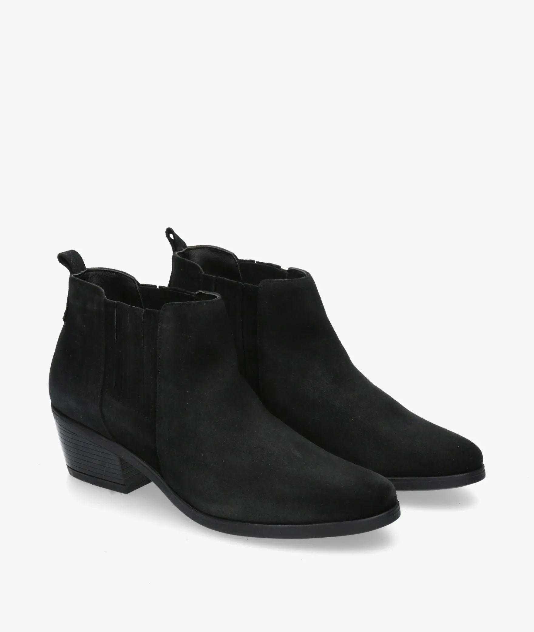 Botines Funny Lola3450 en serraje negro