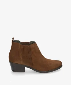 Botines Funny Lola3450 en serraje cuero