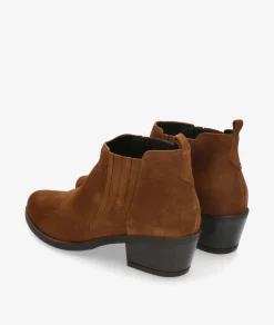 Botines Funny Lola3450 en serraje cuero