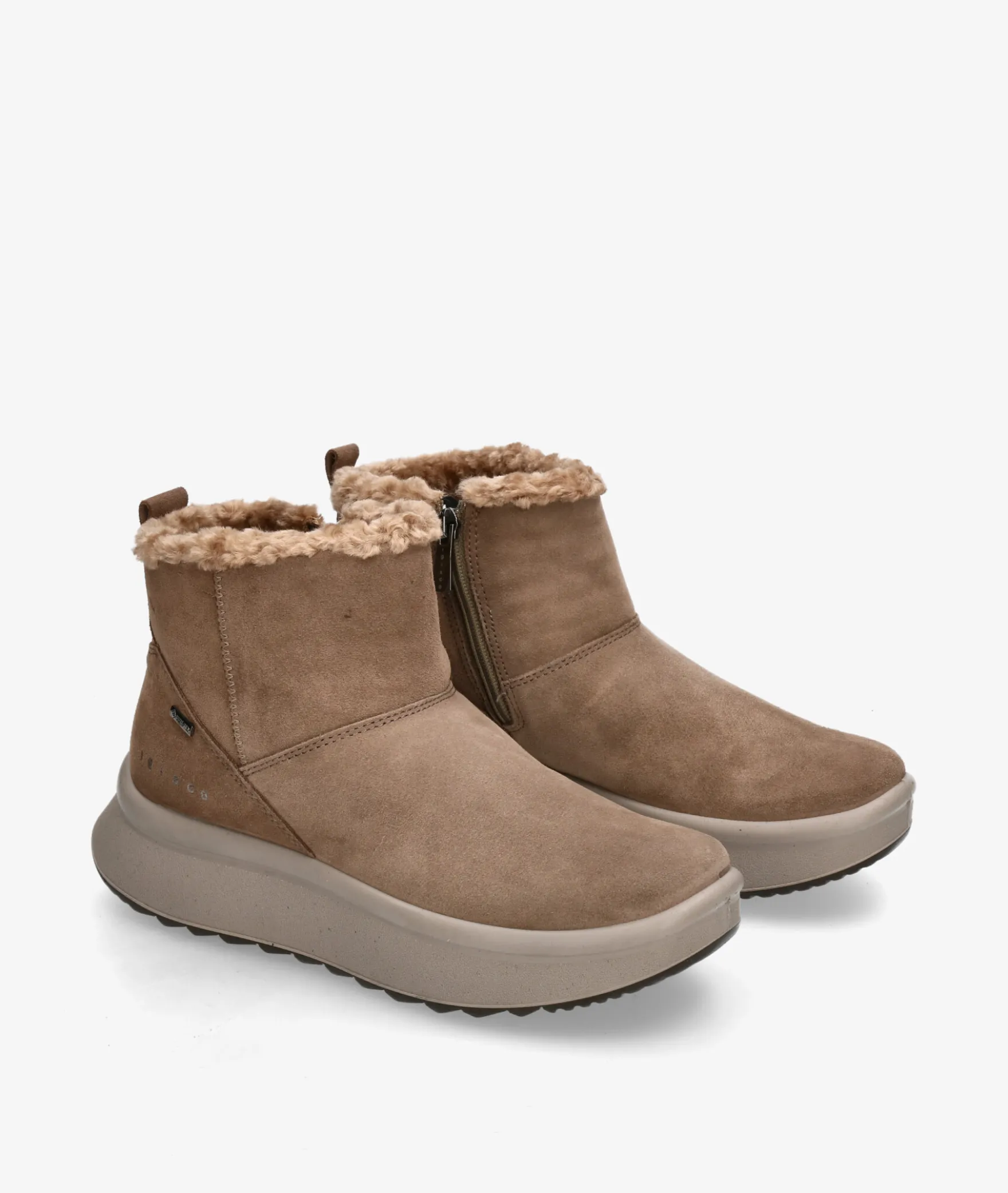 Botines Igi&Co8681422 en serraje taupe