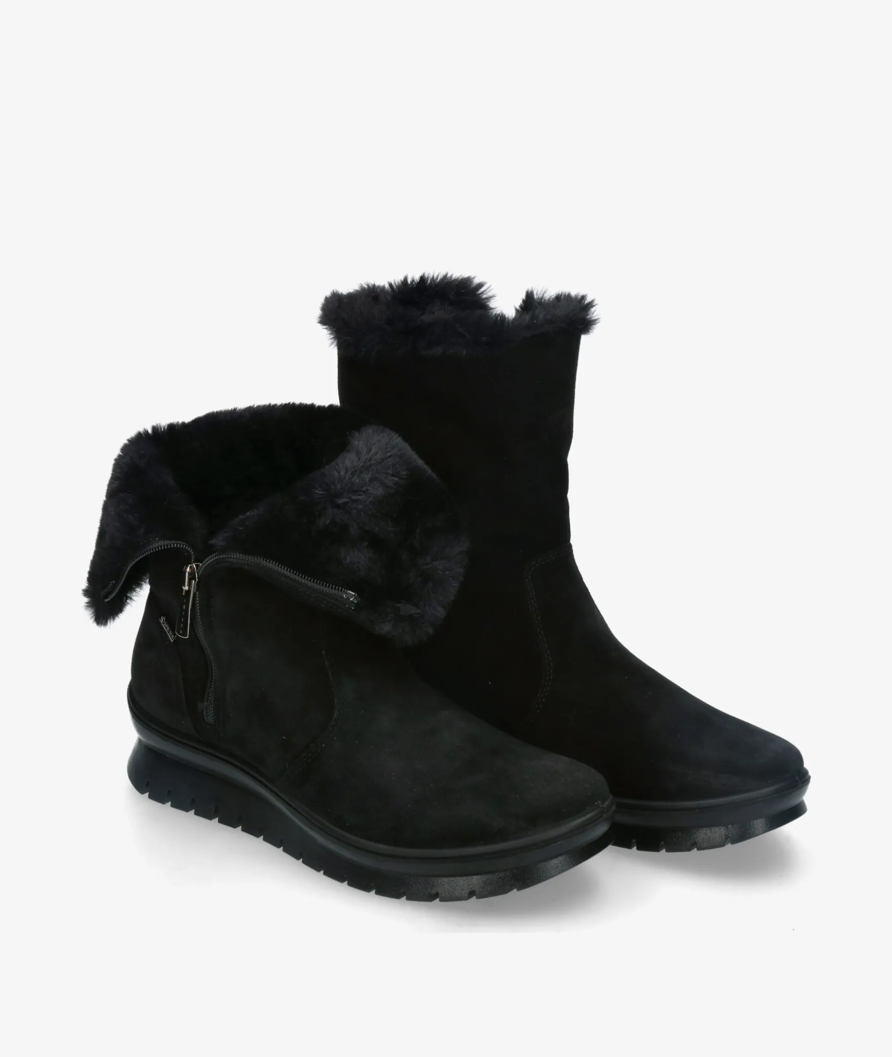 Botines Igi&Co6658722 en serraje negro