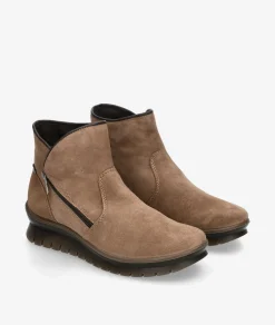 Botines Igi&Co8658677 en serraje taupe